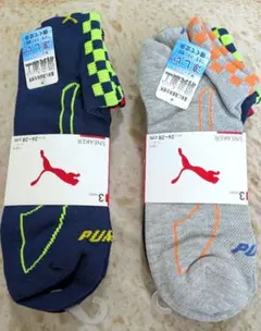 Puma スニーカーソックス 6足セット 26-28 cm