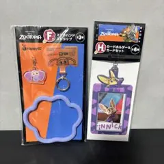 ズートピア ハッピーくじ ニック スマホハンドストラップ カードホルダー カード