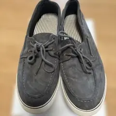 Gapデッキシューズ　グレー スエード ローファーのサムネイル