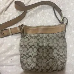 COACH シグネチャー ショルダーバッグ