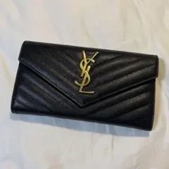 YVES SAINT LAURENT モノグラム ラージフラップウォレットのサムネイル