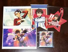 あんスタ 冬コミ スクエア缶バッジ 特典 ポストカード 千秋