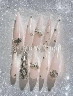 スーパーロングネイルチップ ギャルネイル ベイビーブーマー ちゅるんネイル