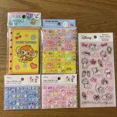 シール4点、シール帳1点セット