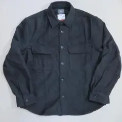 H&M 真冬用 厚地シャツ Mサイズ 定価3999円 黒 ブラック 防寒