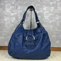 Coach Soho One shoulder Bag Blue