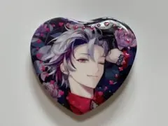 にじさんじ　不破湊　Rose Valentine　ランダムハート型缶バッジ