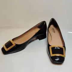 STATUS スクエアトゥ パンプス MADE IN ITALY　23.5cmのサムネイル