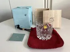 KAGAMI クリスタル製ロックグラス ペアセット 木箱入り 新品・未使用