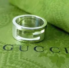 GUCCI リング Blind for love 24号 Gロゴ 指輪 - メルカリ