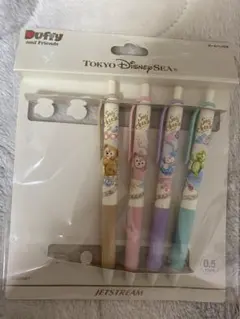 ダッフィー＆フレンズ　ボールペンセット　4本