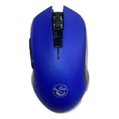 ワイヤレスマウス Bluetooth 青 充電式 新品 未開封 充電ケーブル付き