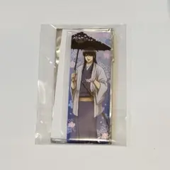 銀魂　桂小太郎　ロング缶バッジ　お花見　傘
