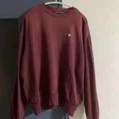 Acne Studios バーガンディ クルーネック トレーナーのサムネイル