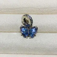 PANDORA ブルーバタフライ　チャーム