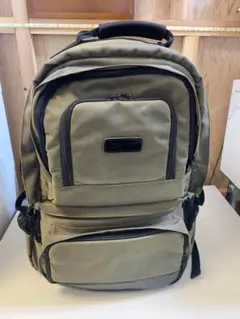 未使用】トレッキングザックL カメラバッグ 38L ベージュ×ネイビー 