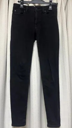 美品 アズールbyマウジー ブラックスキニーデニム Mサイズ
