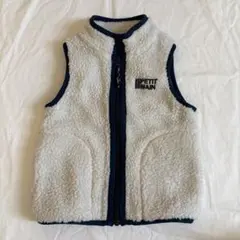 PETIT MAIN ボアベスト　110cm