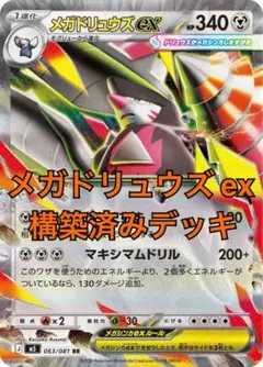 メガドリュウズex 構築済みデッキ #810デッキ - メルカリ