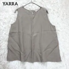ヤンマ産業 YAMMA リネンブラウス 半袖 パフスリーブ 前後2ウェイ 