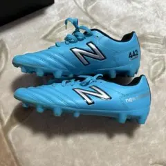 New Balance 442 サッカーシューズ 青キッズ