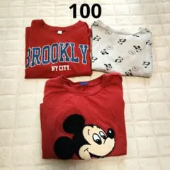 ミッキーマウス Tシャツ 3点セット