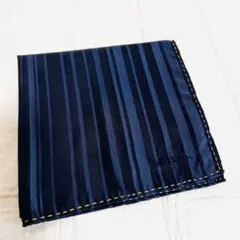 Paul Smith ポールスミス シルク100% ストライプ ポケットチーフ