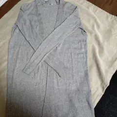 専用♥UNIQLO♥羊毛、レーヨン、カシミヤ混グレー カーディガン