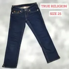 TRUE RELIGION KATE アンクル丈　デニムパンツ　SIZE 25のサムネイル