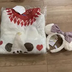 2024 ディズニー　リルリンリン　セーター　カチューシャ