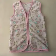 フリーススリーパー 80-100cm ピンク