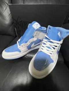 新品NIKE エアージョーダン1 MID SE 29cm エナメル