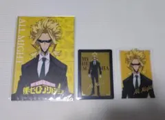 僕のヒーローアカデミア ヒロアカ ポストカード 箔押しカード オールマイト