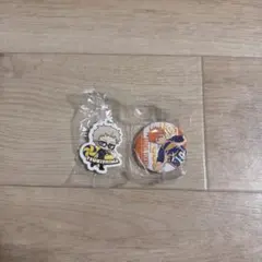 ハイキュー!! くら寿司　めじるしチャーム　月島蛍 缶バッジ 日向翔陽