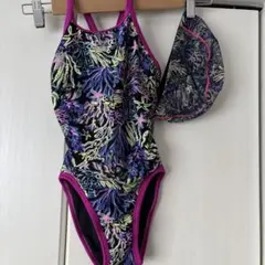 Speedo 水着130とメッシュキャップMセット