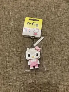 ナノブロック ハローキティ n-fig キーホルダーのサムネイル