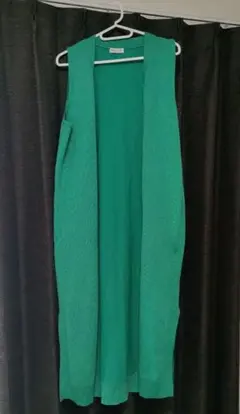 earth music & ecology ノースリーブロングカーディガン　新品