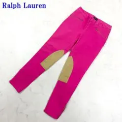 ラルフローレン カジュアルパンツ ピンク コットン 160 C3059