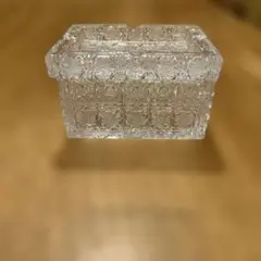ボヘミアクリスタル　最高級　500PKモデル　シガーケース灰皿　ビンテージ