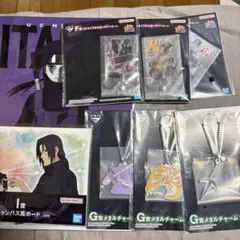 一番くじNARUTO 心を写す赤き瞳　ストラップホルダーチャーム　メタルチャーム