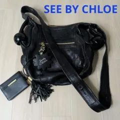 See by Chloe シーバイクロエ ショルダーバッグ レザー