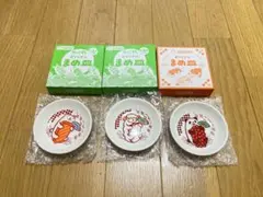 スシロー キャラクター　まめ皿 3枚セット　おまけ付き