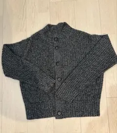 【美品】無印良品　ヤクカーディガン　婦人　Mサイズ　ブラック