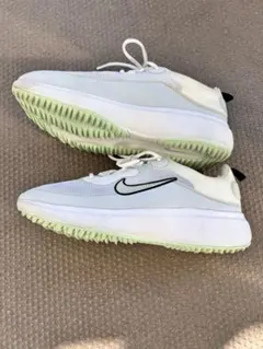 Nike ゴルフシューズ ホワイト/グリーン