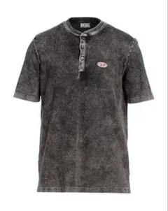 diesel ディーゼル 半袖 Tシャツ ヘンリーネック ポロシャツ M