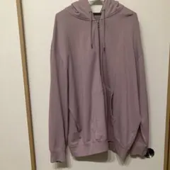 UNIQLO 薄紫 フルジップパーカー 4XL