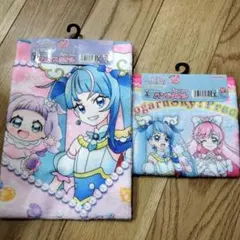 ひろがるスカイプリキュア タオルセット　2枚　ハンドタオル　フェイスタオル