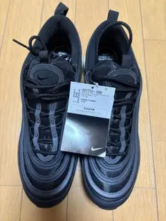 NIKE AIRMAX 97 27cm BLACK/WHITE/BLACK