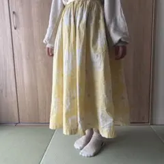 INGEBORG 花柄ロングスカート