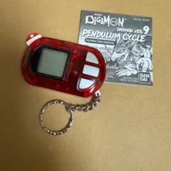 海外　デジモン　ペンデュラム Ver. 9 Pendulum Cycle Red